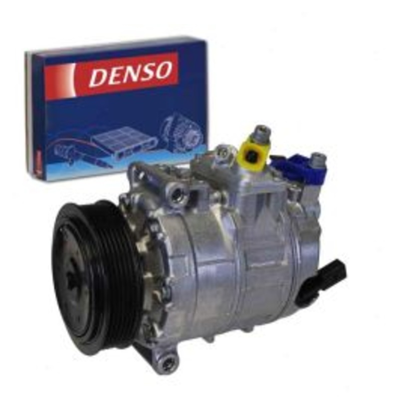 DENSO AC Compressor & Clutch for 2006-2007 Audi A3 2.0L L4