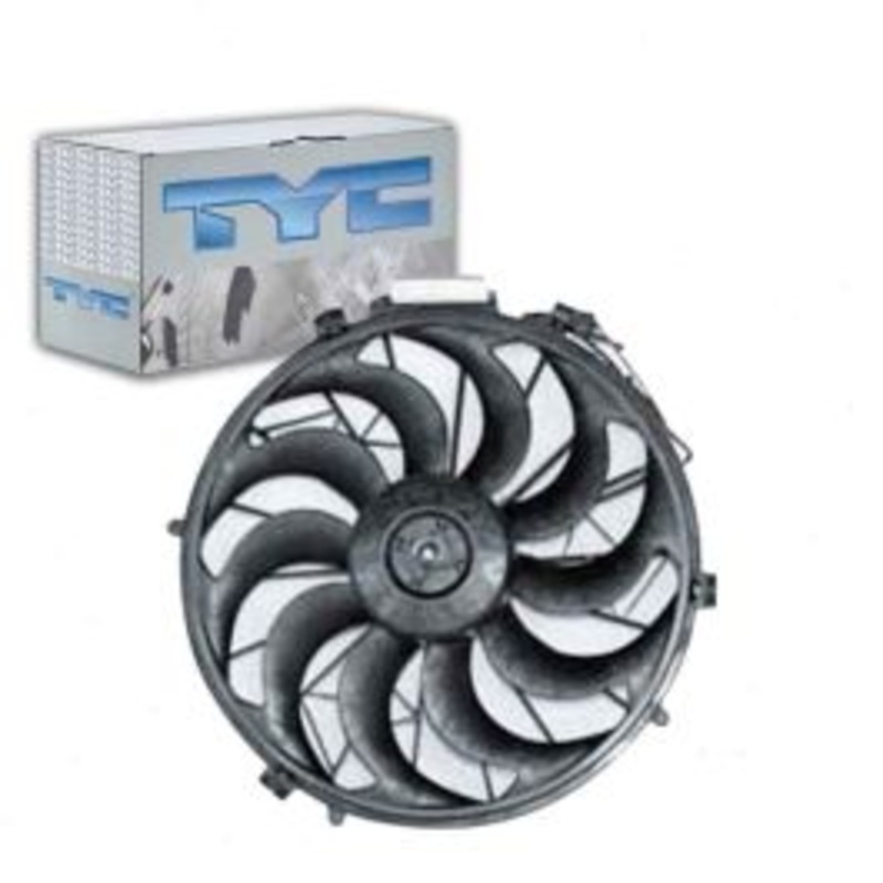 TYC AC Condenser Fan Assembly for 1999 BMW 318i 1.9L L4