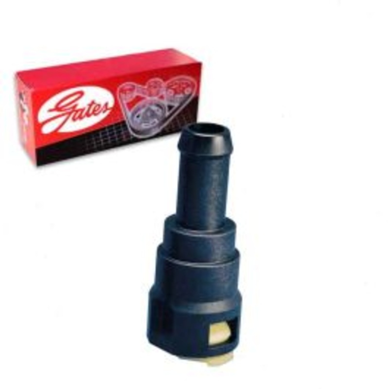 Gates Quick-Lok Heater To Pipe-1 HVAC Heater Hose Connector for 2002-2005 GMC Envoy XL 4.2L L6