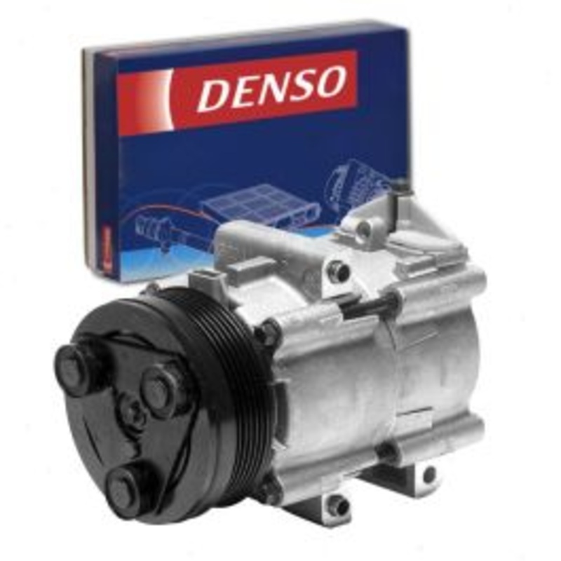 DENSO AC Compressor & Clutch for 1994-1997 Ford Thunderbird 4.6L V8