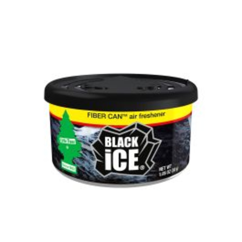 Little Trees Black Ice Fiber Can Air Freshener - Car and Home - 1 pack