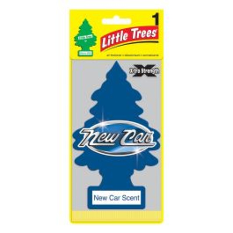Little Trees X-tra Strength New Car Scent Air Freshener 1-3-6-12-24 pc