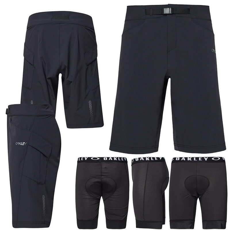 Oakley Drop In MTB Shorts - S-30 - Blackout